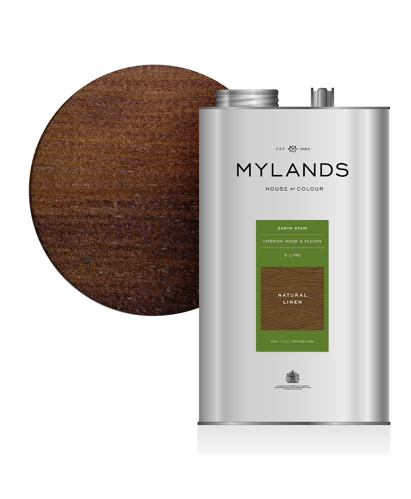 Earth Stain Natural Linen