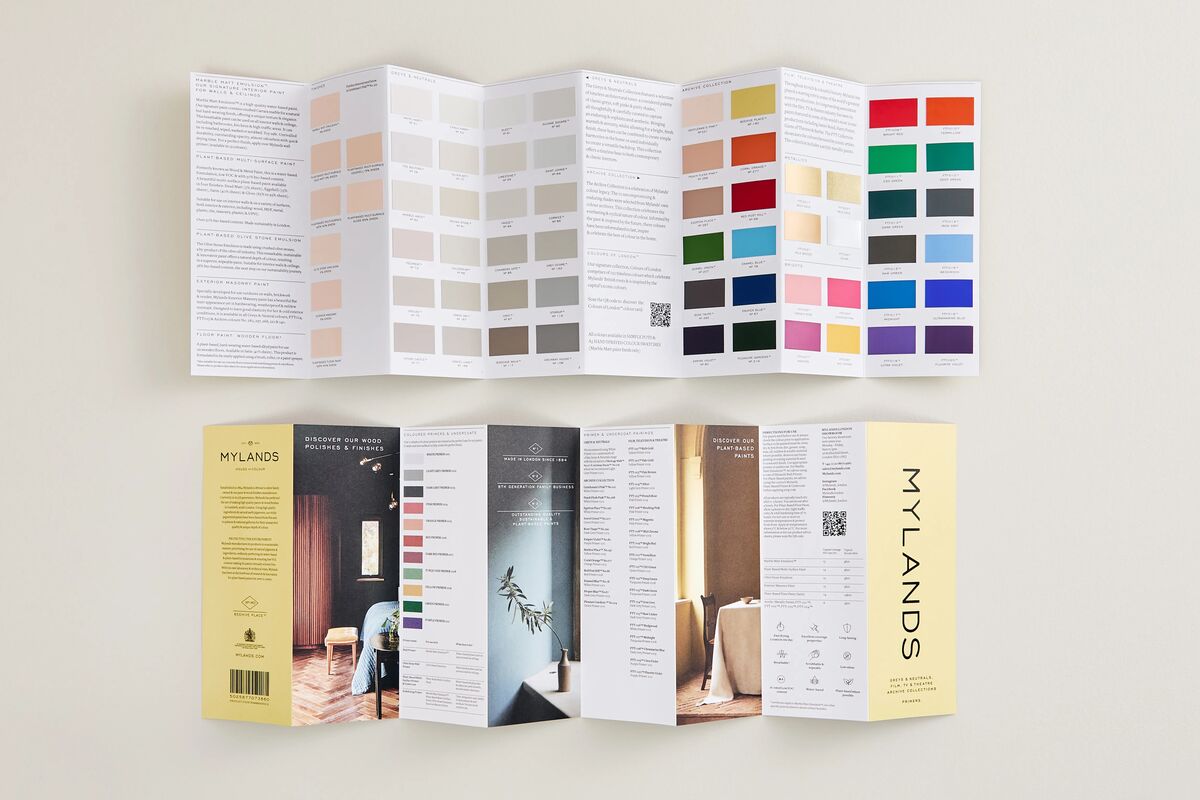 Mylands Complementary collections: FTT, Archive, Greys & Neutral