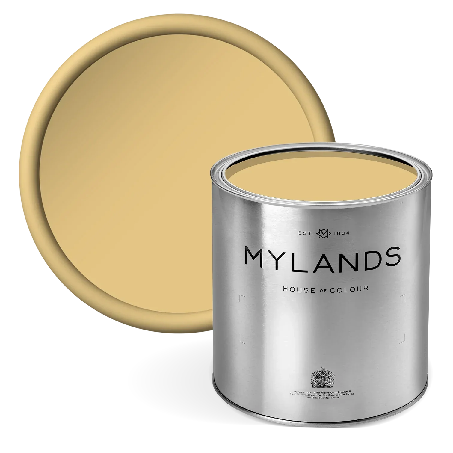 Beehive Place™ No.140 - Mylands yellow paint in tin
