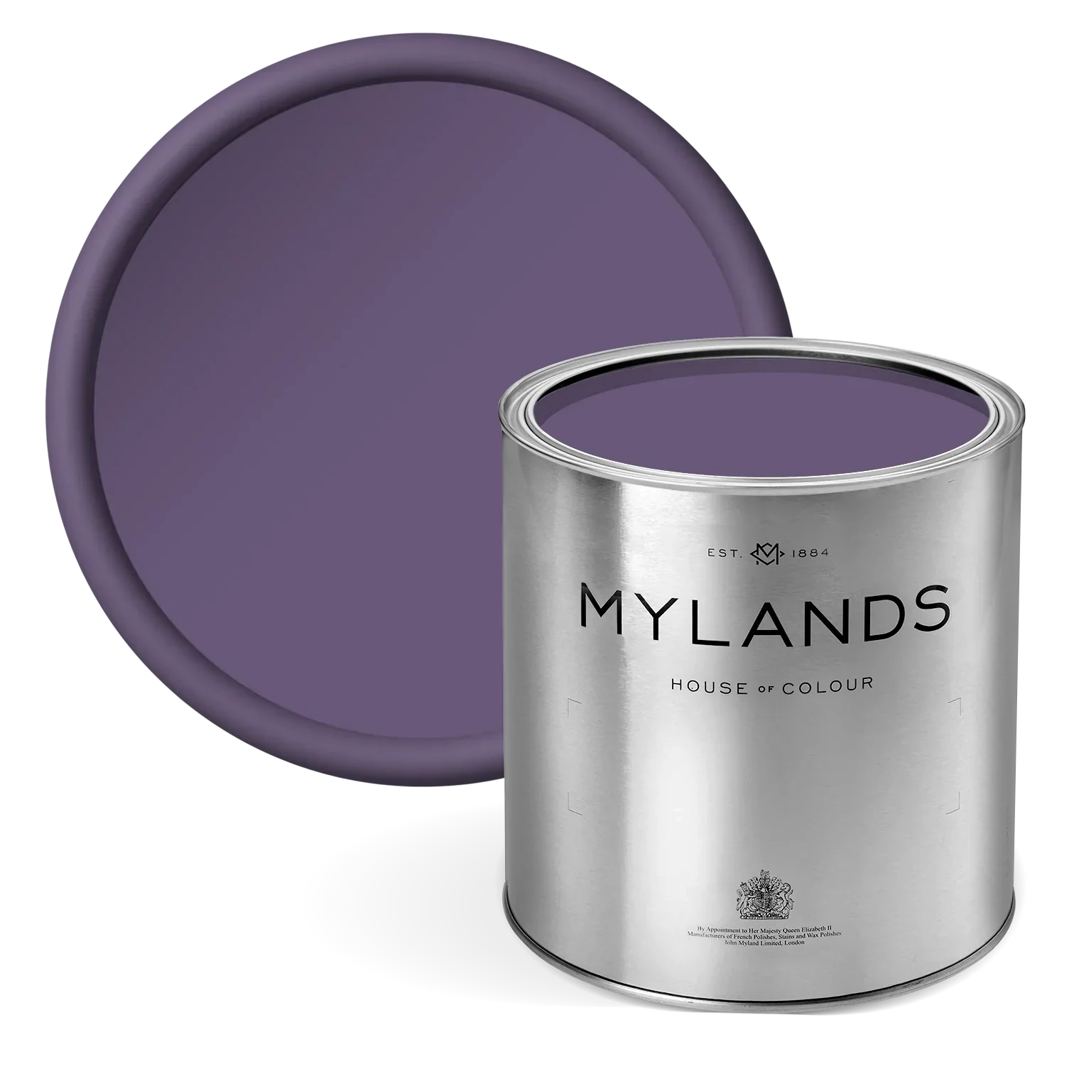 FTT-020™ - Fluorite Violet - Mylands purple paint in tin