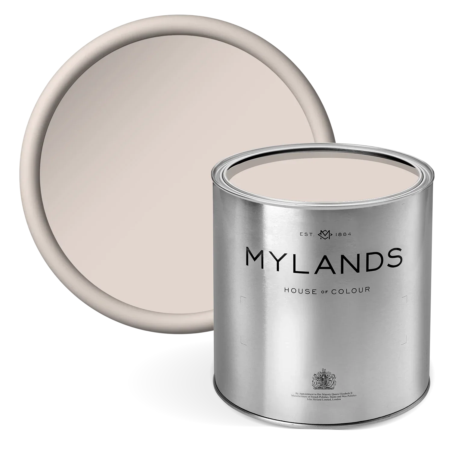 Marble Arch™ No.82 - Mylands creamy neutral paint in tin