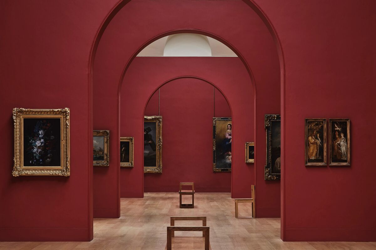 Painting The Gallery Red: Dulwich Red