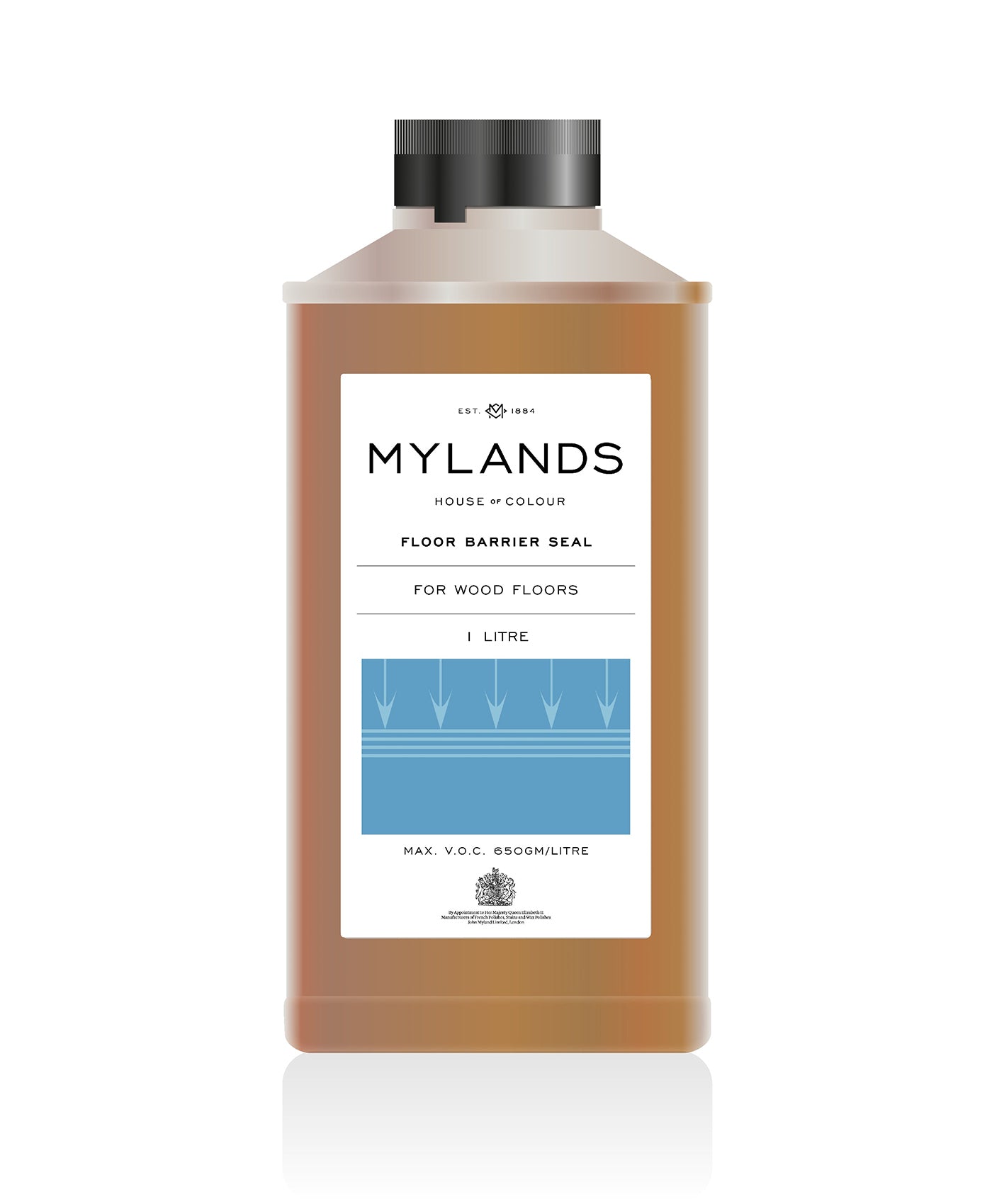 Shellac Barrier Seal for Floors