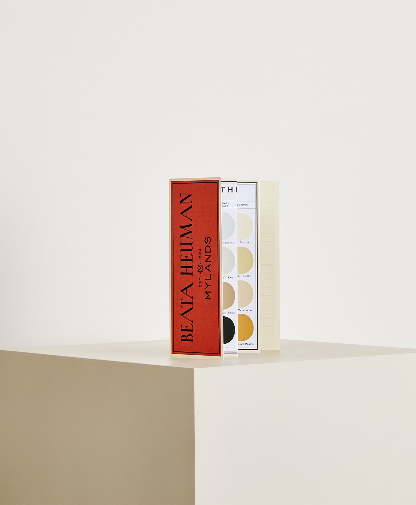 Beata Heuman The Dependables Colour Card