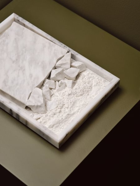 London Craft Week_Plinth in Messel No.39_Crushed Marble - Small.jpg__PID:144b6549-40fd-4ed0-ae0e-778cdd7ca1c7
