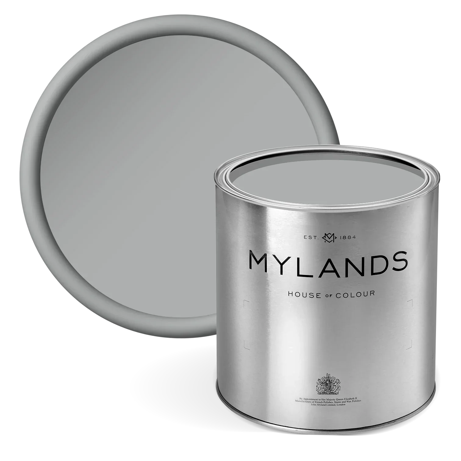 Stirrup™ No.114 - Mylands light grey paint in tin