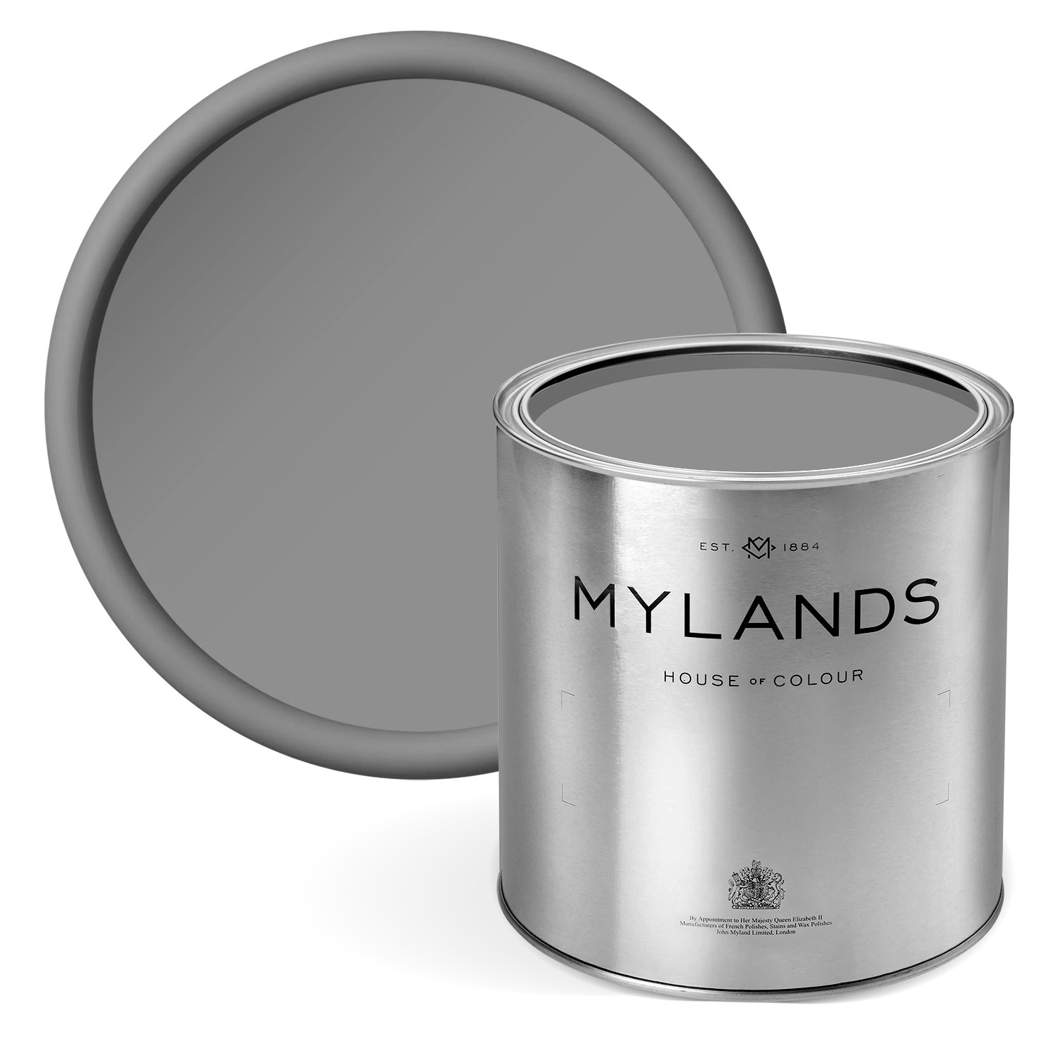 Mylands - Archway House™ No.106 - warm grey paint in tin