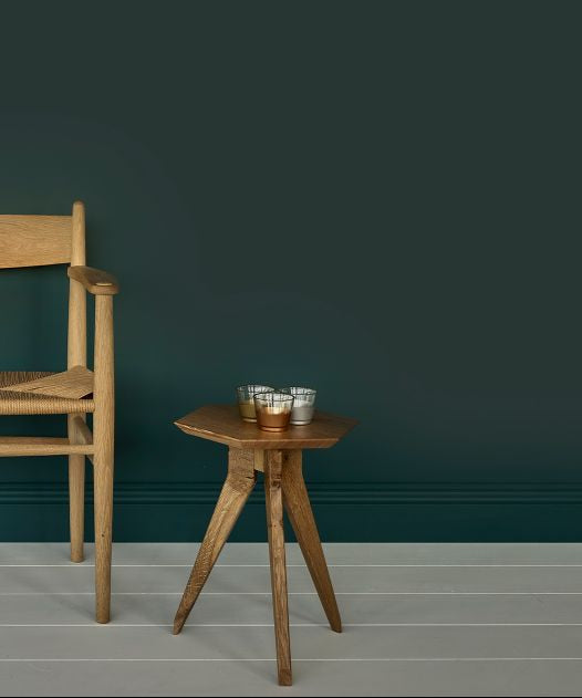 Jungle Green walls painted with FTT-013